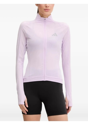 adidas adi365 logo-print zip-up jacket - Purple