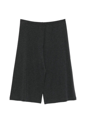The Row Dusk wide-leg elasticated-waistband shorts - Grey