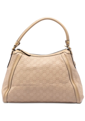 Gucci Pre-Owned 2016-2026 Guccissima Scarlett shoulder bag - Neutrals