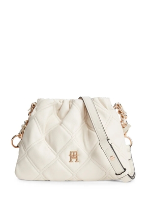 Tommy Hilfiger quilted-effect cross body bag - White