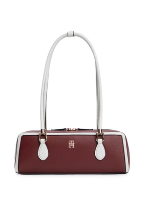 Tommy Hilfiger logo-plaque shoulder bag - Red