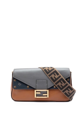 Fendi Pre-Owned 2010-2026 Vitello Grace FF 1974 Baguette crossbody bag - Brown