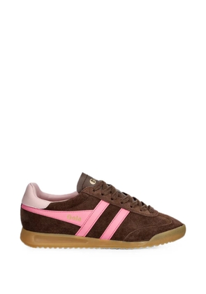 Gola Torpedo logo-print panelled sneakers - Brown