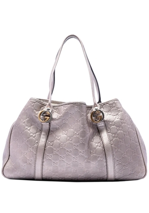 Gucci Pre-Owned 2016-2026 Metallic Guccissima Twins tote bag - Purple