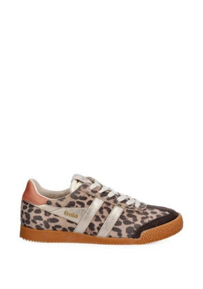 Gola Elan Safari leopard-print panelled sneakers - Neutrals