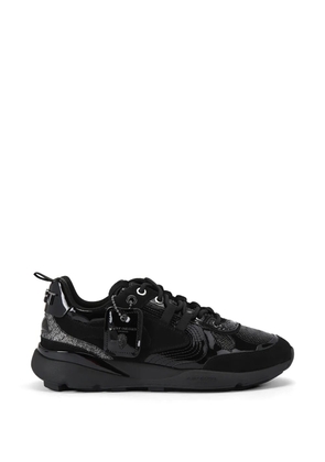 Kurt Geiger London Kurt Runner patent-leather sneakers - Black