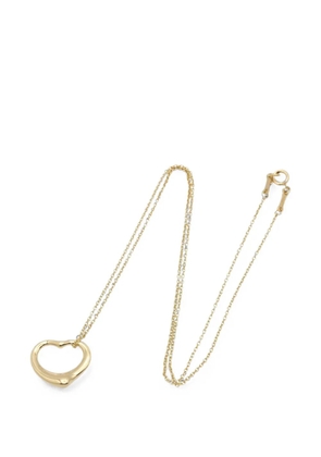 Tiffany & Co. Pre-Owned 2010s Open Heart necklace - Gold