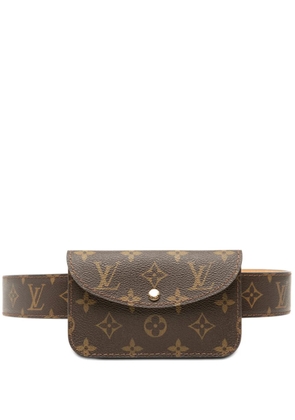 Louis Vuitton Pre-Owned 2007 Monogram Ceinture Pochette Solo belt bag - Brown