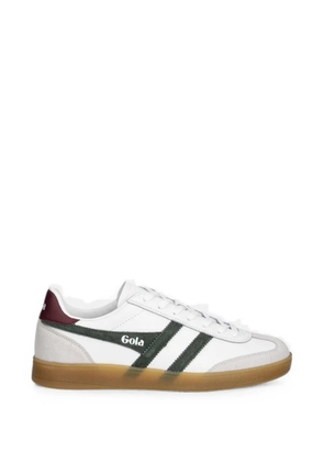 Gola Viper contrast-trim logo-patch sneakers - White