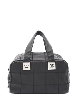 CHANEL Pre-Owned 2003-2004 Caviar Chocolate Bar handbag - Black