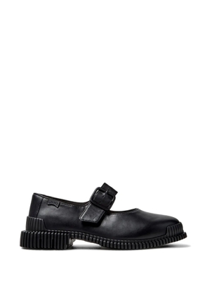Camper Pix buckle-fastening leather ballet flats - Black