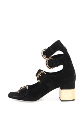 Chloé Vintage buckle-fastening heeled sandals - Black