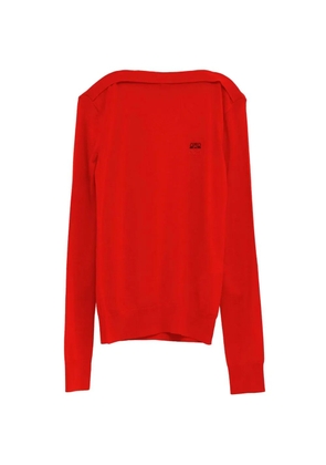 LOEWE Anagram-embroidered boat-neck sweater