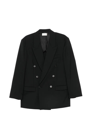 The Row Mazzy double-breasted blazer - Black