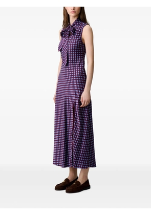 Claudie Pierlot flowy lace maxi dress - Red
