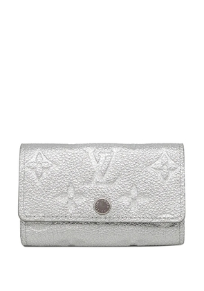 Louis Vuitton Pre-Owned 2021-2026 Monogram Empreinte 6 key holder - Silver