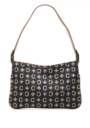 Celine Pre-Owned 2000 C Macadam Denim shoulder bag - Blue