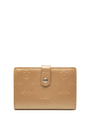 Louis Vuitton Pre-Owned 2004 Monogram Mat French Purse small wallets - Brown