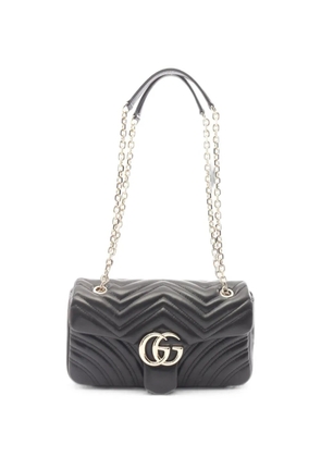 Gucci Pre-Owned 2020s medium GG Marmont shoulder bag - Black