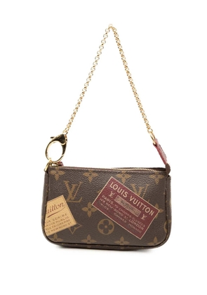 Louis Vuitton Pre-Owned 2009 Monogram Trunks & Bags Mini Pochette Accessoires handbag - Brown