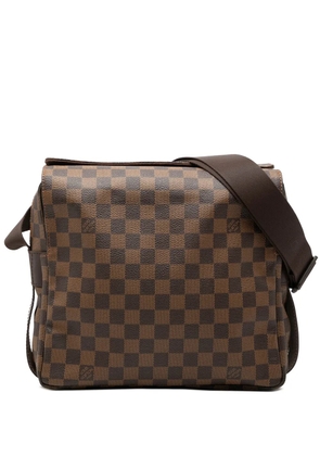 Louis Vuitton Pre-Owned 2008 Damier Ebene Naviglio crossbody bag - Brown