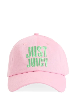 Juicy Couture embroidered Just Juicy cap - Pink