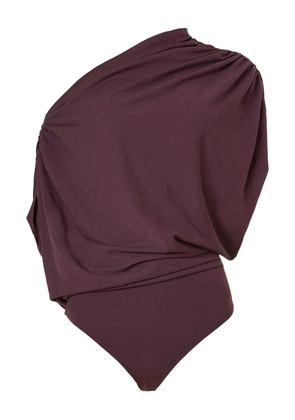 Wolford asymmetric-neck body - Red