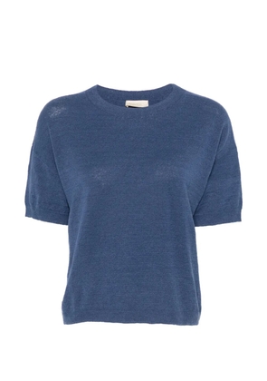 MOMONÌ Jacinto short-sleeve crew-neck T-shirt - Blue