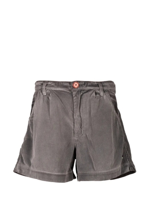 MONOSTEREO corduroy pleated shorts - Black