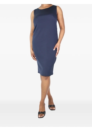 Akris sleeveless mid-length dress - Blue
