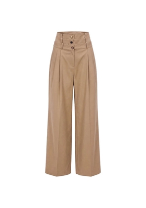 Monse triple-waistband pleated trousers - Neutrals