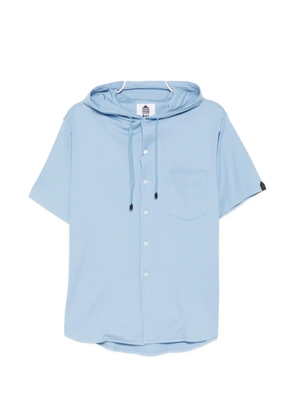 Dsm - Dover Street Market x Kei Ninomiya hooded shirt - Blue