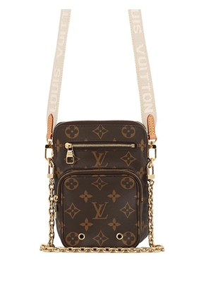 Louis Vuitton Pre-Owned 2021-2026 Monogram Utility Phone Sleeve satchel - Brown