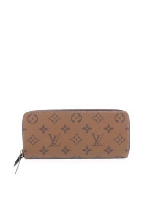 Louis Vuitton Pre-Owned 2021 Monogram Reverse Clemence wallet - Neutrals