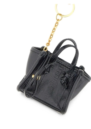GIANNI CHIARINI Marcella mini bag keyring - Black