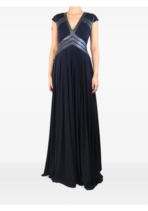 Catherine Deane Wyoming panelled maxi dress - Blue