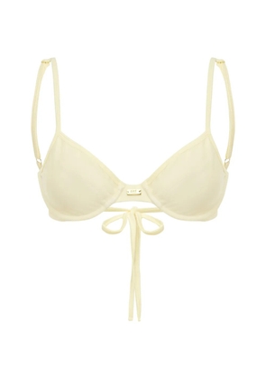 FAE SWIM Gigi bikini top - Neutrals