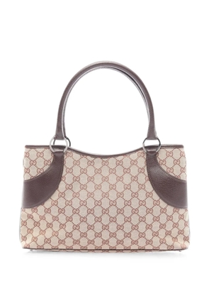 Gucci Pre-Owned 2000s GG-pattern tote bag - Neutrals