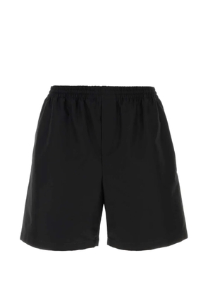 Gucci elasticated-waistband logo-embroidered shorts - Black