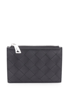 Bottega Veneta Pre-Owned Intrecciato card case - Black