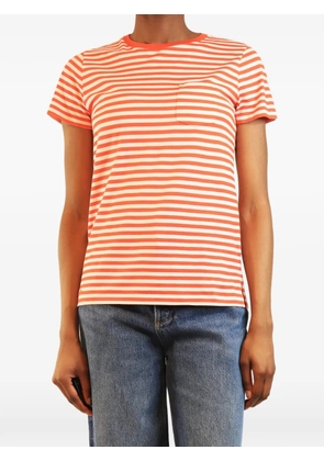 Ralph Lauren Vintage striped pocket T-shirt - Orange