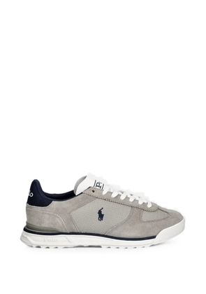 Polo Ralph Lauren logo-embroidered panelled sneakers - Grey