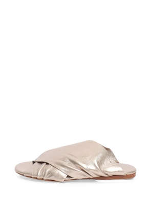 Forte Forte criss-cross sandals - Gold