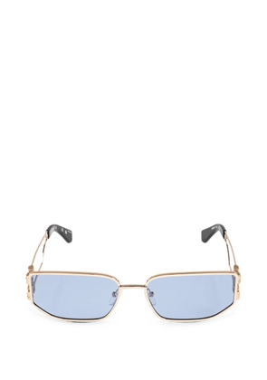Off-White Eyewear Arrows geometric-frame sunglasses - Gold