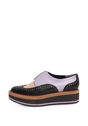Clergerie Becka platform brogues - Black