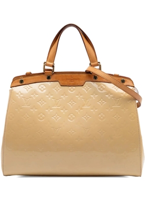 Louis Vuitton Pre-Owned 2019 Monogram Vernis Brea GM satchel - Neutrals