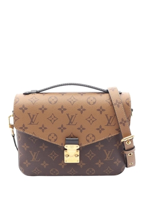 Louis Vuitton Pre-Owned 2021-2026 Monogram Reverse Pochette Metis satchel - Brown