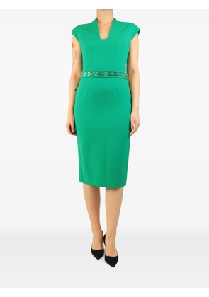 Safiyaa Dana midi dress - Green