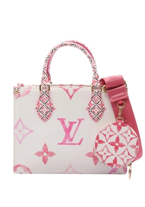 Louis Vuitton Pre-Owned 2010-2026 Monogram Giant By The Pool 2.0 OnTheGo PM satchel - White