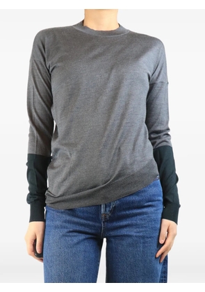 Stella McCartney Pre-Owned colour-block long-sleeve top - Grey
